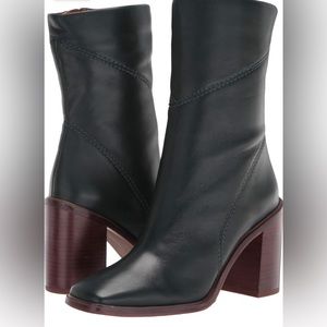 Green franco sarto - Stevie Mid Shaft Boots